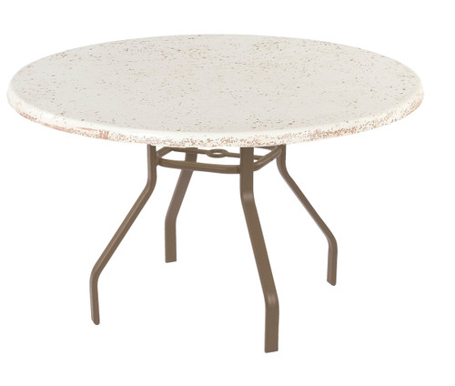 Resort Contract Faux Stone Round Dining Table