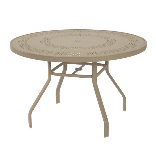 Resort Aluminum Round Dining Table