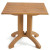 Grosfillex Atlanta Square Dining Table - Teakwood