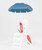 Fiberglass 6.5' Life Guard Umbrella  Fiberglass 6.5' Life Guard Umbrella