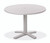 Telescope Casual Hammered MGP Pedestal Round Dining Table