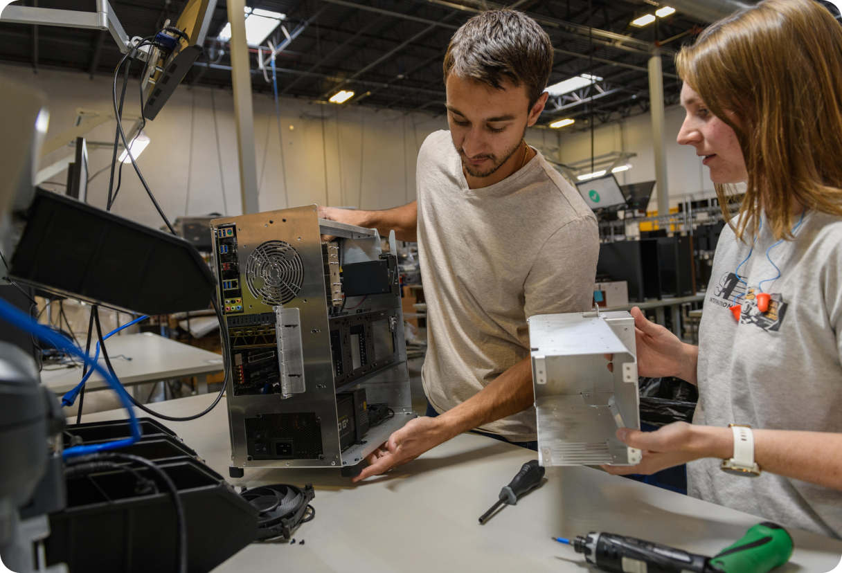 Engineers design linux desktop prototype