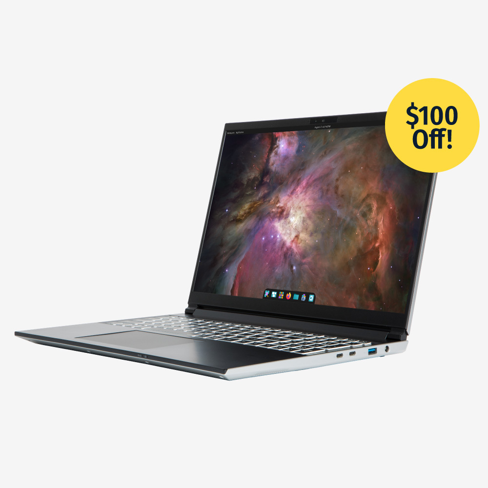 Oryx Pro laptop wth $100 off flair