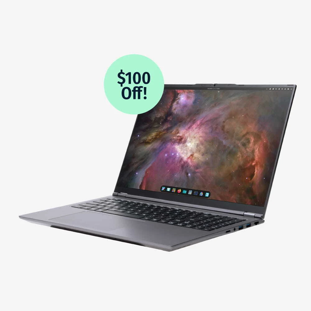 Pangolin Pro quarter turned with "$100 Off!" flair