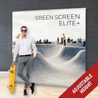 Green Screen Elite - Retractable Pull Up Banner