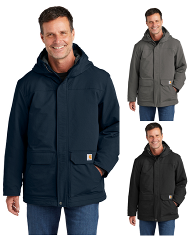 Carhartt® Super Dux™ Insulated Hooded Coat - Customizable