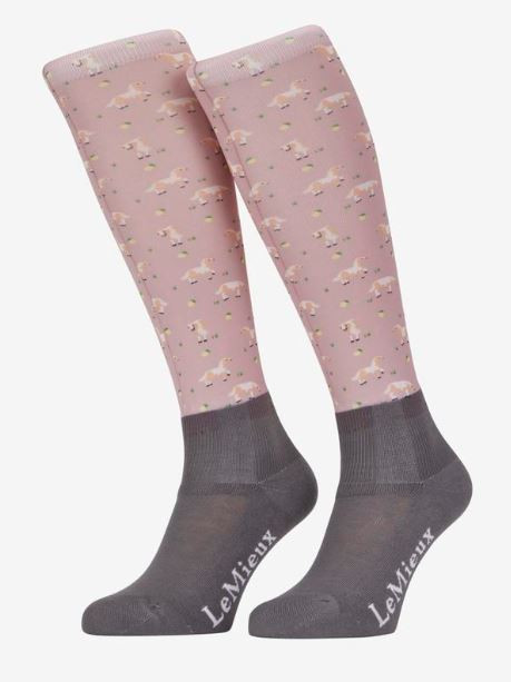 LeMieux Footsie Socks - Clea Lagoon - Do Trot In Tack Shop