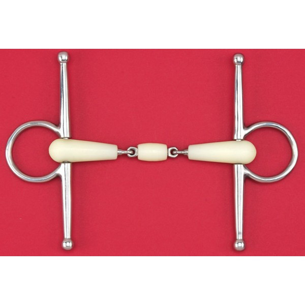Happy Mouth® Double Jointed Roller Mouth Full Cheek Bit