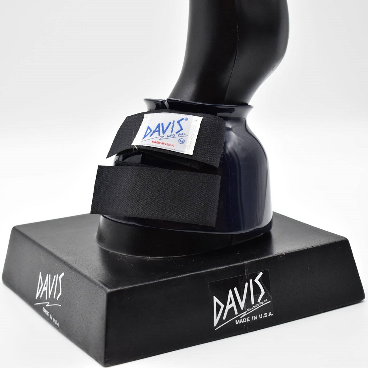  Davis Pro-Fit Bell Boot - Medium Pair in Black : Pet
