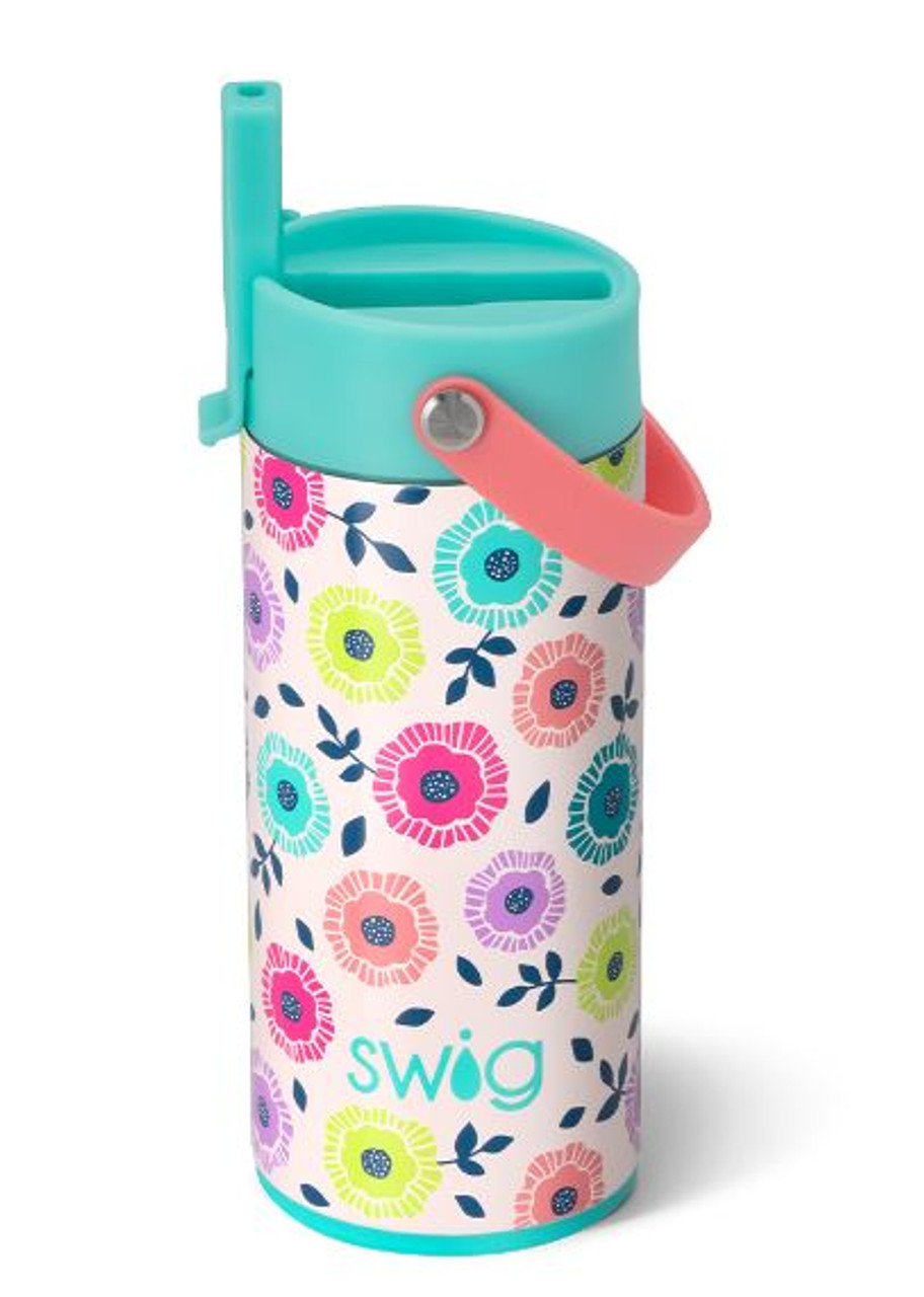 Swig Life 20oz Flip + Sip Bottle | Insulated Stainless Steel Water Bottle  with Straw | Royal