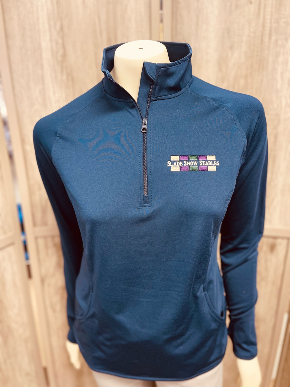 LST850 SPORT-TEK® LADIES SPORT-WICK® STRETCH 1/2-ZIP PULLOVER