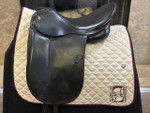 Used 17.5" Massimo Dresur Dressage Saddle