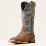 Ariat® Men's Standout Cowboy Boot - Loco Borwn/Cloud Blue