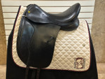 Used 17.5"  Black Country Eloquence Dressage Saddle