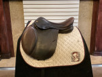 Used 17" Pessoa Gen X Elita Close Contact Saddle