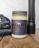 Grey Horse Candle Jar - Night Check