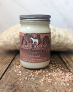 Grey Horse Candle Jar - Salty Mare Grey Horse Candle Jar - Salty Mare
