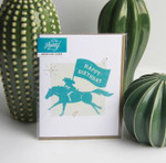 Howdy! Happy Birthday Equestrian Birthday Card
