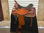 Used 16" Hereford Tex Flex Western Saddle Used 16" Hereford Tex Flex Western Saddle