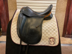 Used 18" Ryder Paris Monoflap Dressage Saddle W