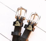 ManeJane Walrus Charm Black Spur Straps