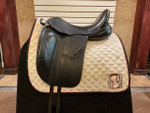 Used 18.5" Black Country Eloquence Dressage Saddle W