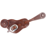 Classic Equine® Buckaroo Spur Sraps with San Carlos and Basket Tooling