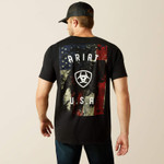 Ariat® Men's Faded Bull T-Shirt - Black