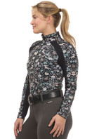 Kerrits® First Level Quarter Zip Stretch Fleece Tech Top - Print