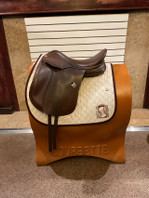 Used 18" Bates Wide Model All Purpose Saddle XW Used 18" Bates Wide Model All Purpose Saddle XW