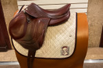 Used 18" Devoucoux Chiberta Lab Monoflap Close Contact Saddle M Used 18" Devoucoux Chiberta Lab Monoflap Close Contact Saddle M