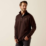Ariat® Men's Team EQ 1/2 Zip Pullover - Java