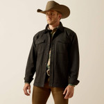 Ariat® Men's Cattleman Shirt Jacket - Black