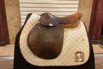 Used 16.5" Beval World Cup Close Contact Saddle M