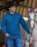 Cinch® Men's Lightweight Hoodie - Blue