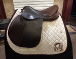 Used 16.5" Collegiate Close Contact Saddle M