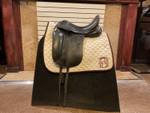 Used 17" Equation Dressage Saddle XW