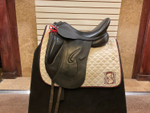 Used 18" Adam Ellis Dressage Saddle W Used 18" Adam Ellis Dressage Saddle W
