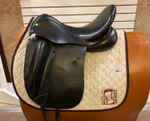 Used 17.5" Custom Wolfgang Solo Dressage Saddle MW