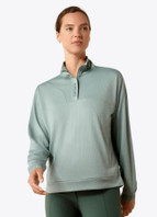 Ariat® Breathe 1/2 Zip Sweatshirt - Chinois Green