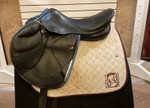 Used 18" Stubben Zaria Optimum Monoflap Close Contact Saddle N