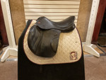 Used 17.5" Kent & Masters S Series Close Contact Saddle M