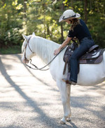 Kerrits® Stretch Denim Silicone Knee Patch Bootcut Riding Pant - Regular Length