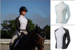 Equinavia Sara Perforated Long Sleeved Show Shirt