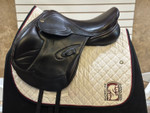Used 17.5" Adam Ellis Monoflap Close Contact Saddle W