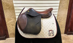 Used 18" Philippe Fontaine Close Contact Saddle W