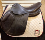 Used 17.5" HDR Equipe Close Contact Saddle R ADJ