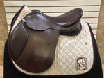 Used 17" Bates Jump Close Contact Saddle XW ADJ