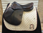 Used 17.5" Voltaire Palm Beach Close Contact Saddle M