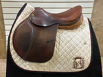Used 16.5" Pessoa Close Contact Saddle M